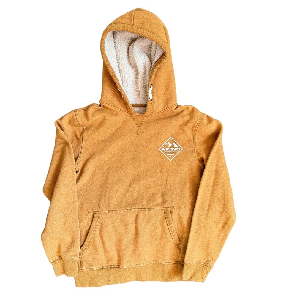 H&M LOGG sweatshirt Kids 12-14Y Hoodie-brown-Label of Graded Goods Hoodie